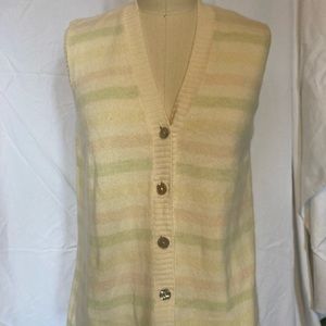 Vintage casmere stripped vest